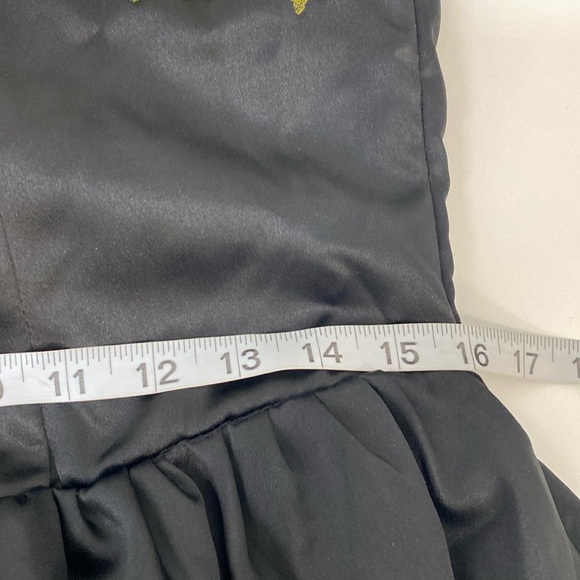 Elegant Black and Gold Women's Dress - Picture 10 of 10